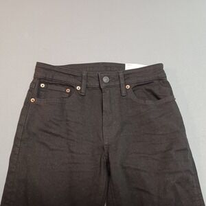 American Eagle Airflex+ Slim Straight Jeans Mens 28x32 Black 0116-6621 NWT